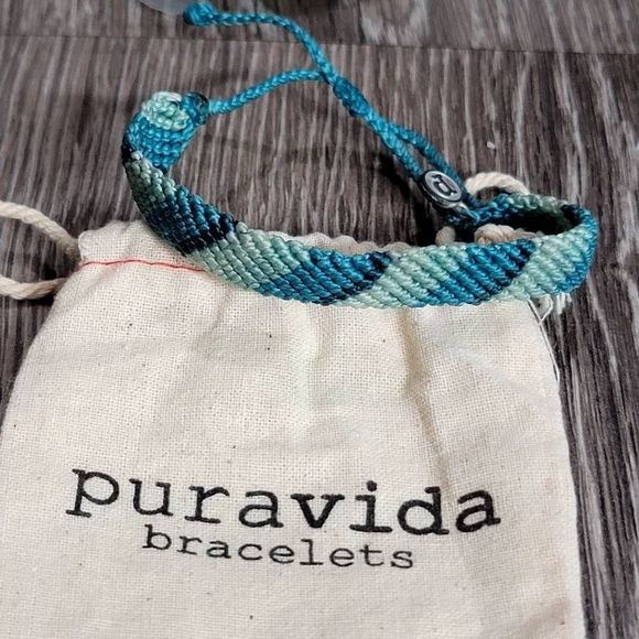 Pura vida flat braid bracelet - Picture 2 of 2